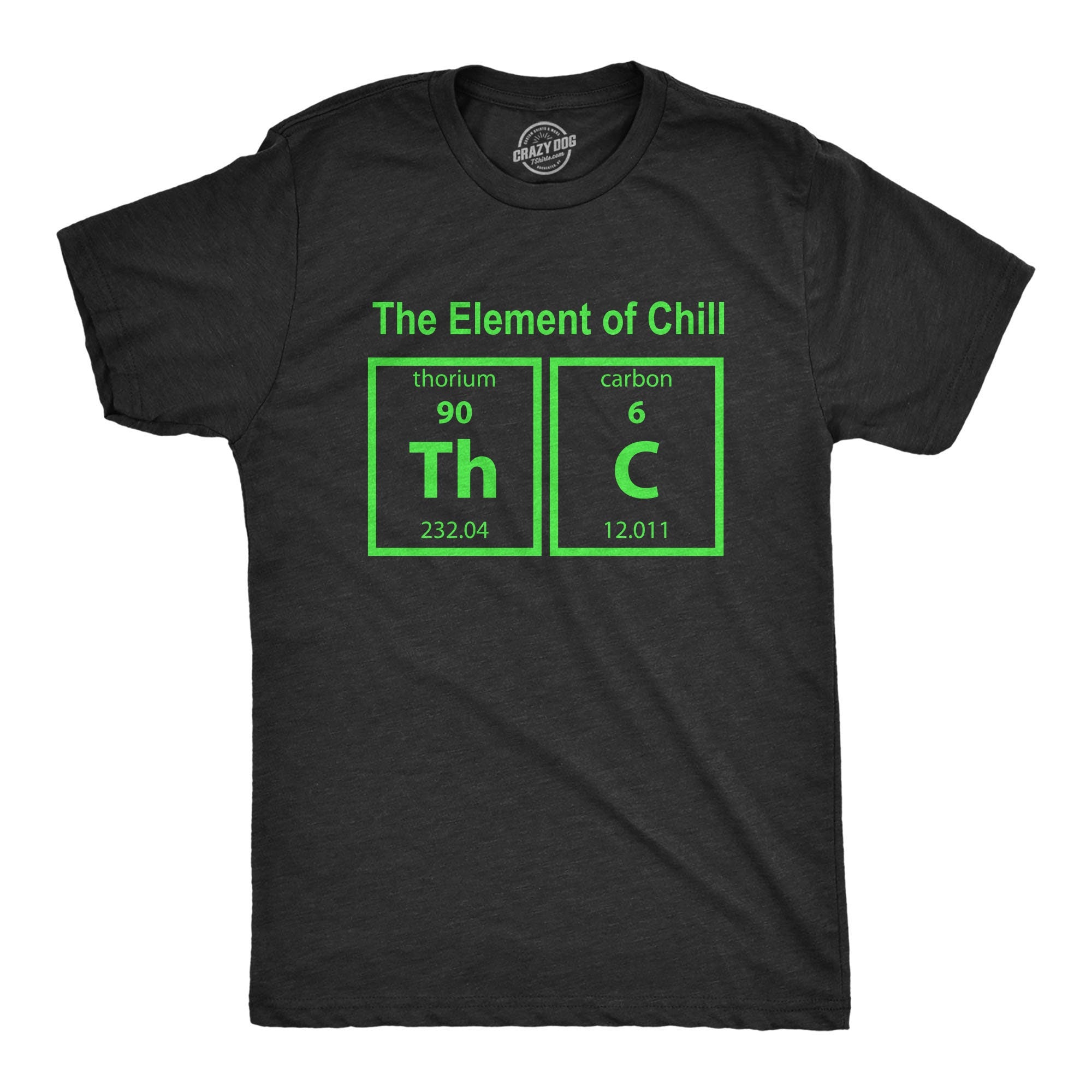 Element Of Chill THC Shirt Mens Weed TShirt Funny 420 Shirts Joke Cannabis Shirts Quote Humor Pot Shirts Ganja Marijuana Tees Guys Graphic Tee – Aesthetic Look · High-Quality Print