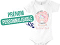 Body bb prnom fille personnalisable avec licorne Bodies Mode vtement bb mignon Graphic Tee – Fan Favorite · High-Quality Print