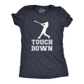 Touchdown Baseball Bat No Clue About Sports Baseball Shirt Women Softball Shirts Womans Cute Shirt Funny Shirts Super Bowl Graphic Tee – Everyday Comfort · Perfect For Daily Wear