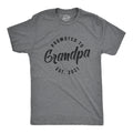 Promoted to Grandpa Est 2021 Shirt Mens Funny Shirt Tee For Dad Fathers Day Gift Best Grandpa Shirt New Year Gramps Shirt Graphic Tee – Soft Feel · Trending Graphic Apparel