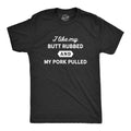 BBQ Shirt Barbecue Dad Shirt Cooking T Shirt Funny Dad Shirt Gift For Dad Fathers Day Shirt Butt Rubbed And Pork Pulled Graphic Tee – Premium Graphic · Trending Graphic Apparel