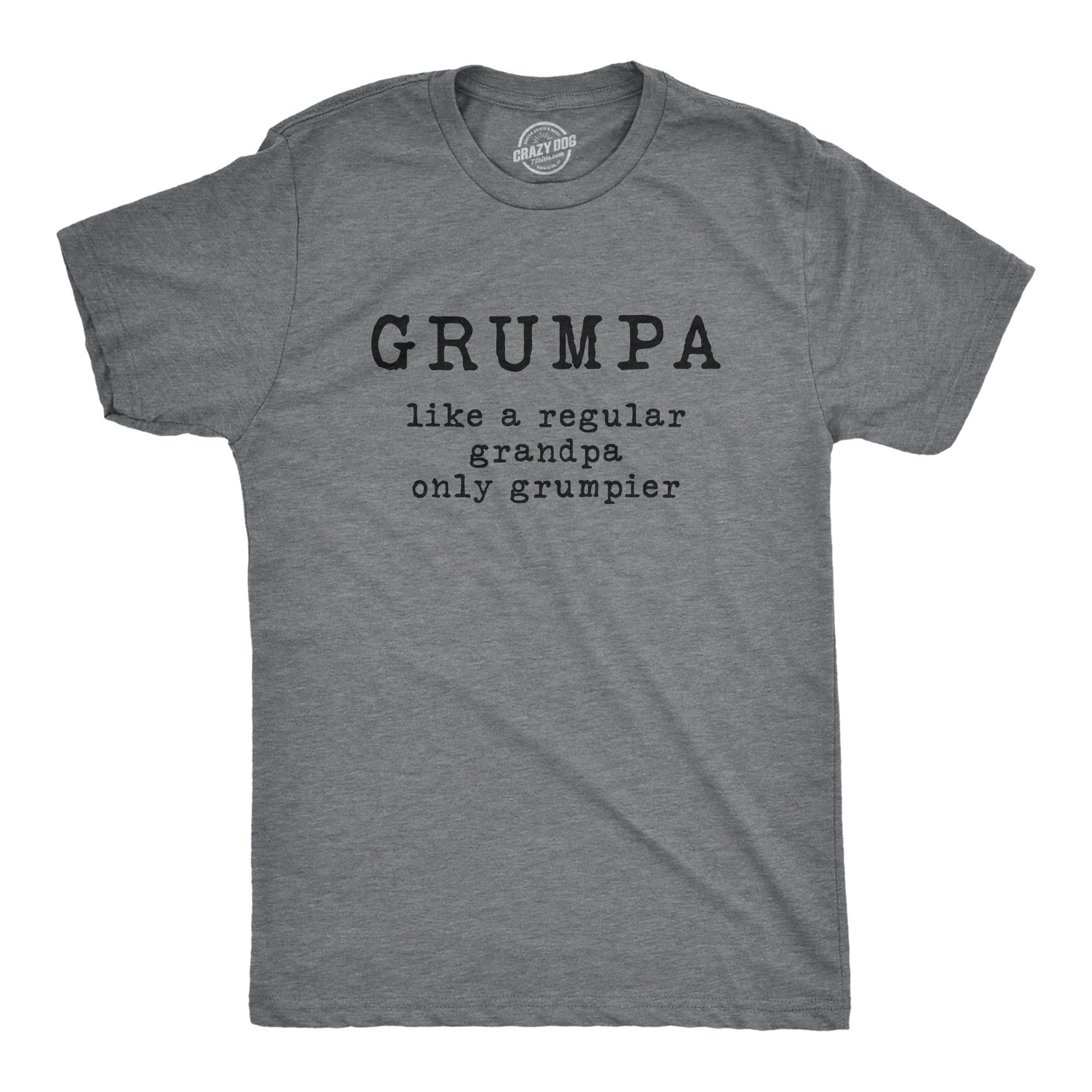 Grumpa Like Grandpa Only Grumpier Grandad Tee Gift For Grandpa Funny Shirts For GrandpaGrandpa BirthdayFather39s Day Papa Gifts Graphic Tee – Aesthetic Look · Great Gift For Fans