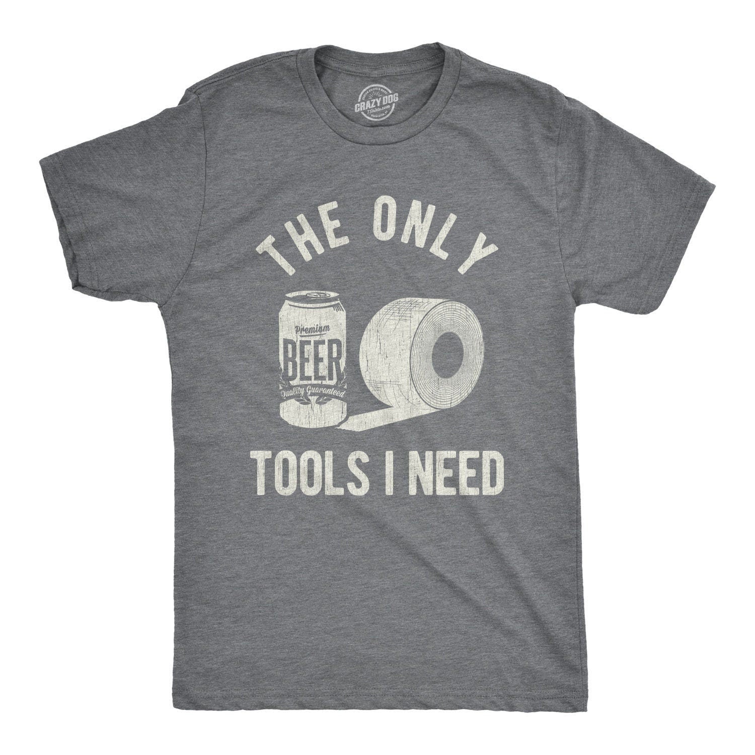Only Tools I Need Shirt Beer And Toilet PaperFunny Dad ShirtFathers Day ShirtDad Shirts Beer Drinking Shirts Beer Shirts Dad Drinking Graphic Tee – Easygoing Wear · High-Quality Print