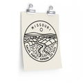 Missouri Poster State Design Missouri Print Picture Hand Drawn Art Personalization Available Graphic Tee – Warm & Stylish · Must-Have Style
