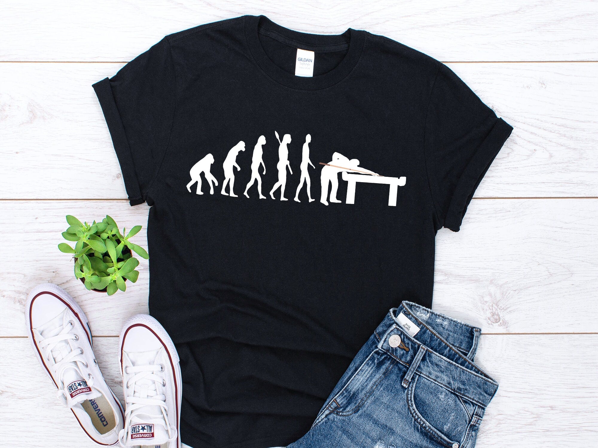 Pool Billiard Evolution Shirt Billiard Shirt Pool Billiard Player Billiard Gifts Pool Billiard Ball Unisex Shirt Pool Snooker Tee Graphic Tee – Fan Favorite · Great Gift For Fans