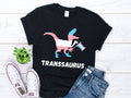 Transgender Shirt Funny Trans Gender Dinosaur Shirt Trans Shirt Transgender Flag Shirt Trans Flag Shirt LGBT Trans Pride Unisex Shirt Graphic Tee – Premium Graphic · High-Quality Print