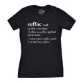 T Shirt Coffee Caffeine T Shirt Funny Coffee Shirt Coffee Shirt Womens Coffee Shirt Eeffoc Coffee Spelled Backwards Coffee Tees Graphic Tee – Everyday Comfort · Top Pick For Any Outfit