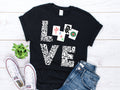 Mahjong Shirt Mahjong Gifts Chinese Game Gifts Unisex Shirt Mahjong Tiles Mah Jongg Player Tee Mahjongg Game Mah Jong Love T Shirt Graphic Tee – Everyday Comfort · Great Gift For Fans