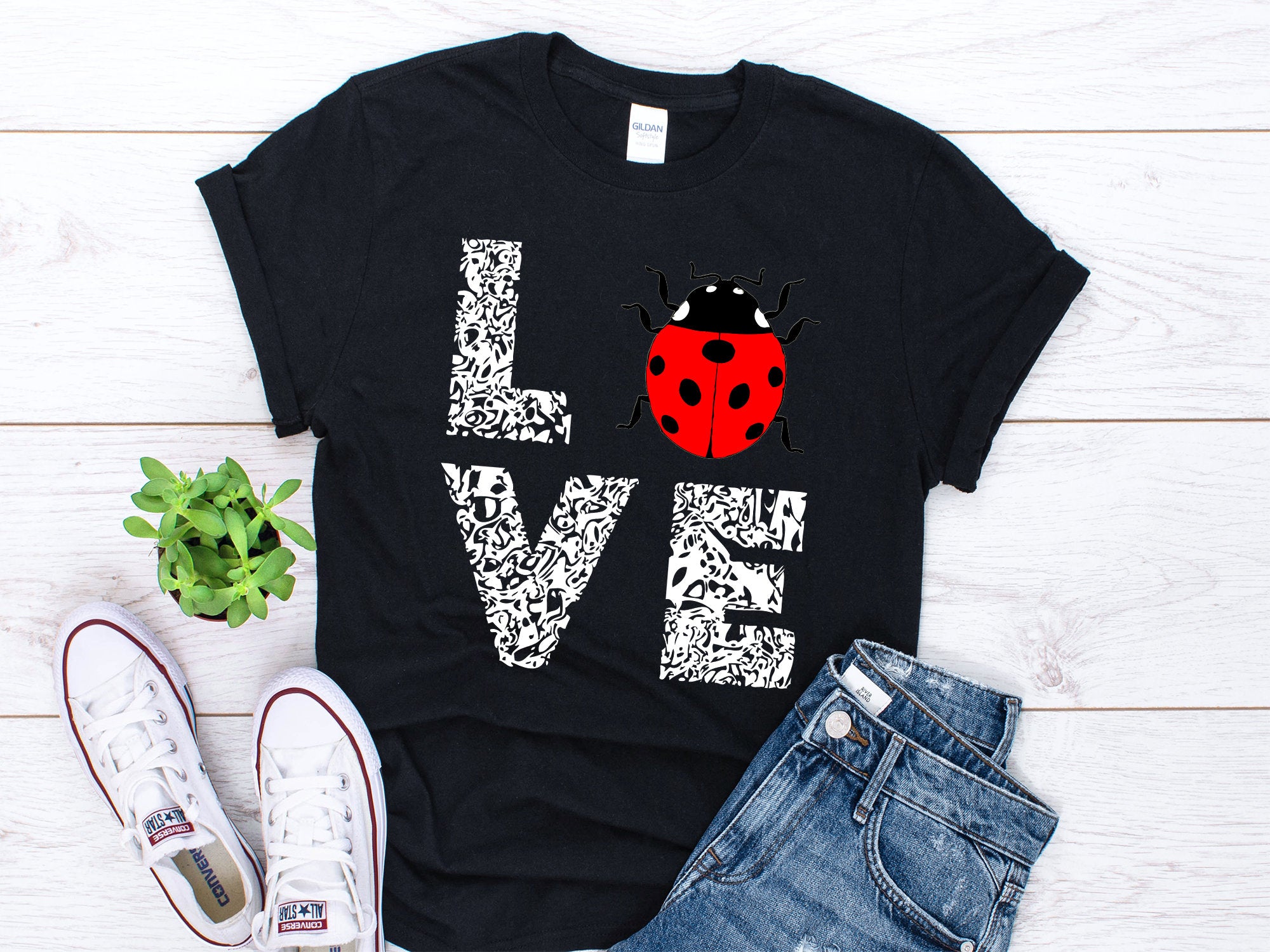 Ladybug Shirt Ladybug Lover Gift Cute Ladybug Gifts Red Ladybug Gift Lady Bug Shirt Insect Gift Entomology Gifts Love Bug Gift Graphic Tee – Feel-Good Design · Trending Graphic Apparel