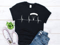 Skydiver Heartbeat Shirt Skydiving Shirt Skydive Gift Parachuting Shirt Parachute Jump Gift Skydiving Gift Skydiver Gift Unisex Shirt Graphic Tee – Cozy Vibes · Great Gift For Fans