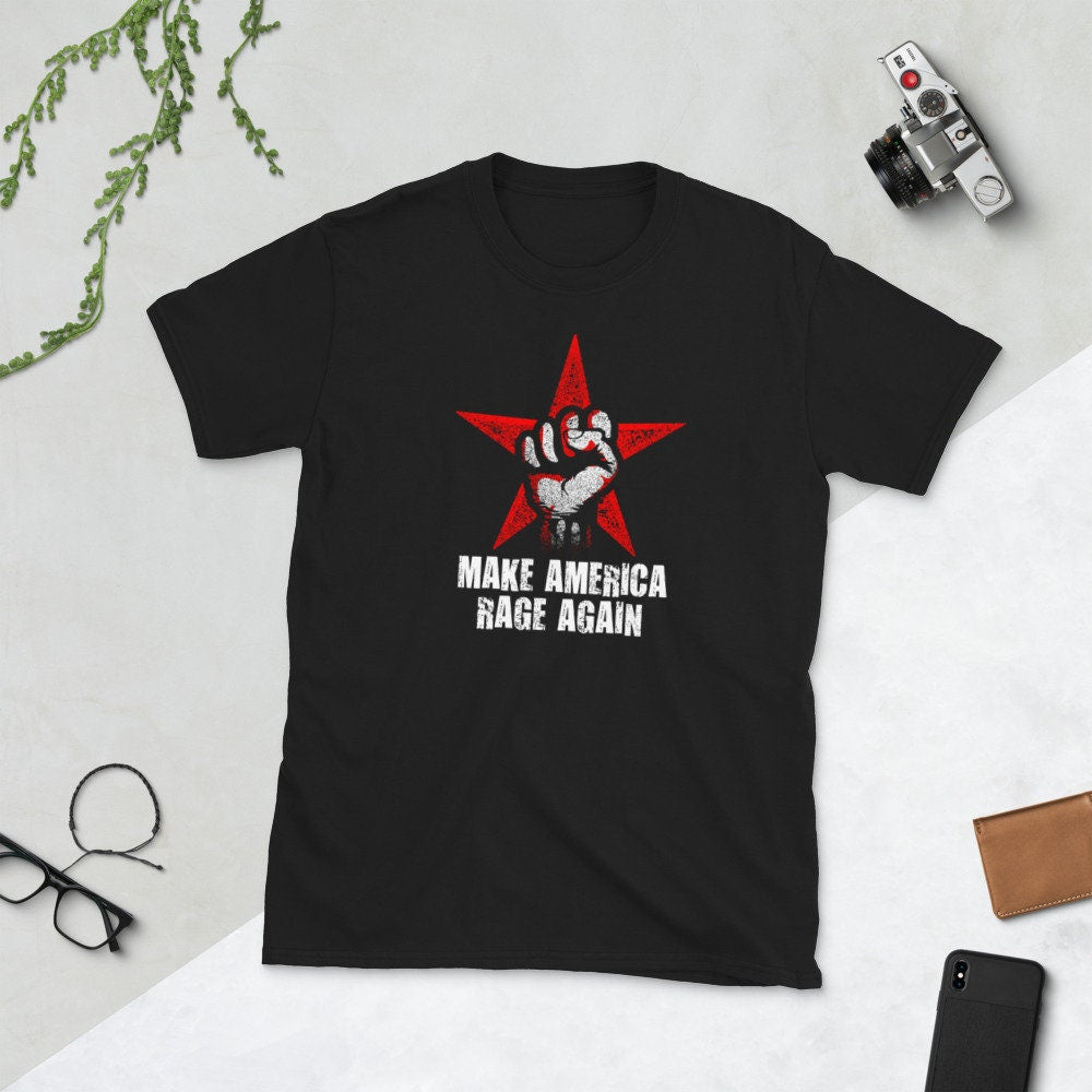 Make America Rage Again Tee Shirt Graphic Tee – Warm & Stylish · Great Gift For Fans