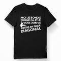 T shirt Bio Homme Femme Enfant et Body Bb Rfrence Kaamelott Citation Guethenoc Je vous arrive dessus en piqu diagonal Graphic Tee – Fan Favorite · Great Gift For Fans