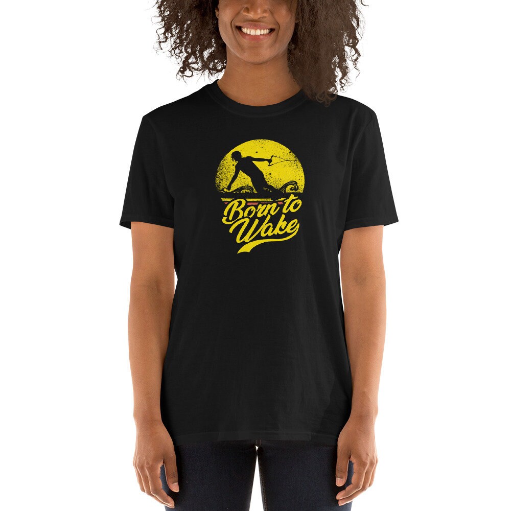 Born To Wake Wakeboarder Shirt Graphic Tee – Everyday Comfort · Must-Have Style