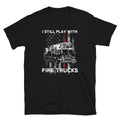 US Flag Patriot Firefighter Truck T Shirt Graphic Tee – Cozy Vibes · Top Pick For Any Outfit