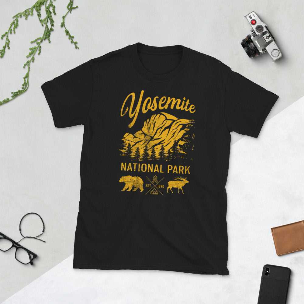 Yosemite National Park El Capitan California T Shirt Graphic Tee – Bold Style · Perfect For Daily Wear