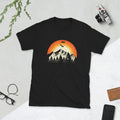 Retro Sunset Skydiver Jump T Shirt Graphic Tee – Aesthetic Look · Great Gift For Fans