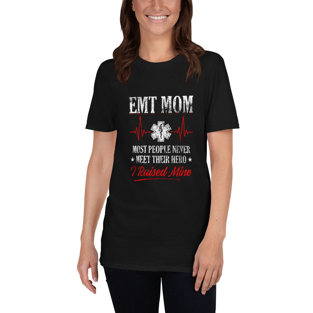 EMT MOM I Emergency Medical Service Mama Tee Shirt Graphic Tee – Premium Graphic · Top Pick For Any Outfit