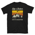 Paragliding Pilot Better life Over The Mountains T Shirt Graphic Tee – Feel-Good Design · Trending Graphic Apparel