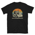 Truck Driver Sunset Social Distancing Expert Trucker T Shirt Graphic Tee – Bold Style · High-Quality Print