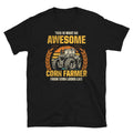 Awesome Corn Farmer Iowa Tractor T Shirt Graphic Tee – Feel-Good Design · Perfect For Daily Wear