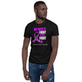 My Wife Fights Pancreatic Cancer T Shirt Graphic Tee – Soft Feel · Perfect For Daily Wear