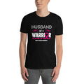 Husband of Warrior I Breast Cancer T Shirt Graphic Tee – Soft Feel · Great Gift For Fans