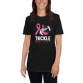 Pink Ribbon I Tackle Breast Cancer T Shirt Graphic Tee – Bold Style · Great Gift For Fans