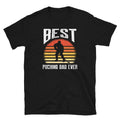 Retro Sunset Best Pucking Dad T Shirt Graphic Tee – Premium Graphic · Great Gift For Fans