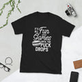 Hockey Fun and Games Until Puck Drops T Shirt Graphic Tee – Aesthetic Look · Must-Have Style