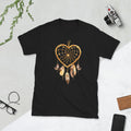 Boho Dreamcatcher Feather Heart T Shirt Graphic Tee – Everyday Comfort · High-Quality Print