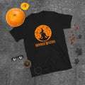Meditating Witch Halloween Yoga T Shirt Graphic Tee – Feel-Good Design · Top Pick For Any Outfit