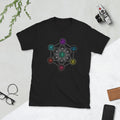 Buddist Chakra Meditation Metatron Cube T Shirt Graphic Tee – Soft Feel · Top Pick For Any Outfit