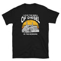 Diesel In The Morning Trucker T Shirt Graphic Tee – Bold Style · Great Gift For Fans
