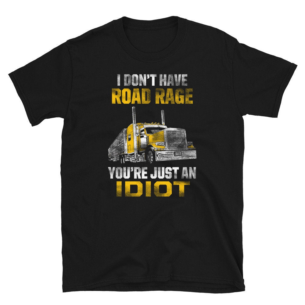 Road Rage US Trucker T Shirt Graphic Tee – Easygoing Wear · Top Pick For Any Outfit