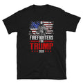 US Flag Patriot Firefighters for Trump T Shirt Graphic Tee – Premium Graphic · Perfect For Daily Wear
