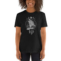 Full Moon Geometric Boho Indian Dreamcatcher Wolf T Shirt Graphic Tee – Cozy Vibes · Great Gift For Fans