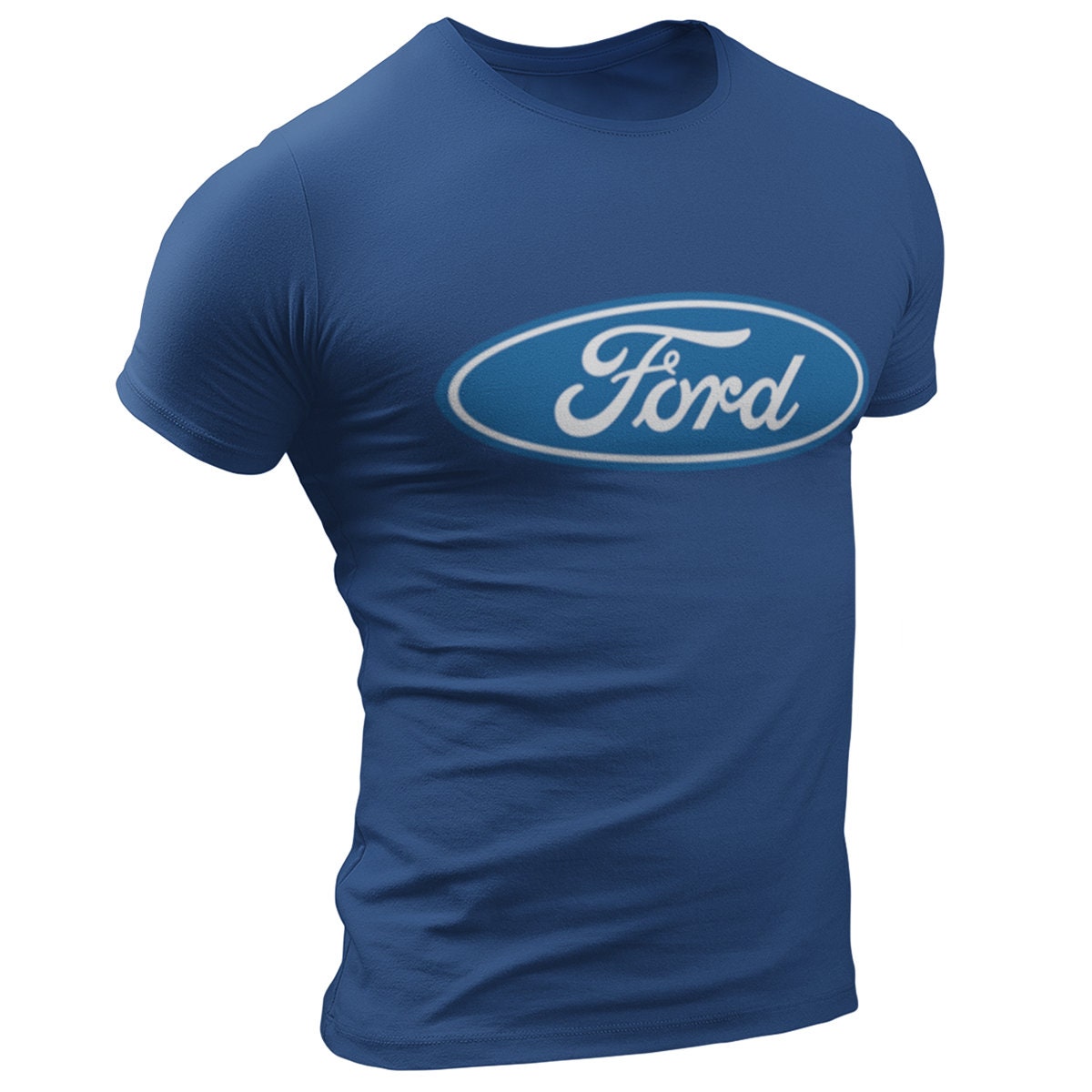 Official Licensed Ford Motors Original Large Oval Logo T Shirt Graphic Tee – Warm & Stylish · Great Gift For Fans