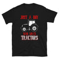 Boy Loves Tractors T Shirt Graphic Tee – Easygoing Wear · Perfect For Daily Wear
