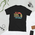 Best Pucking Dad Ever Retro Sunset T Shirt Graphic Tee – Cozy Vibes · Trending Graphic Apparel
