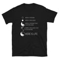 Yin Yang Life The Good in the Bad T Shirt Graphic Tee – Cozy Vibes · Perfect For Daily Wear