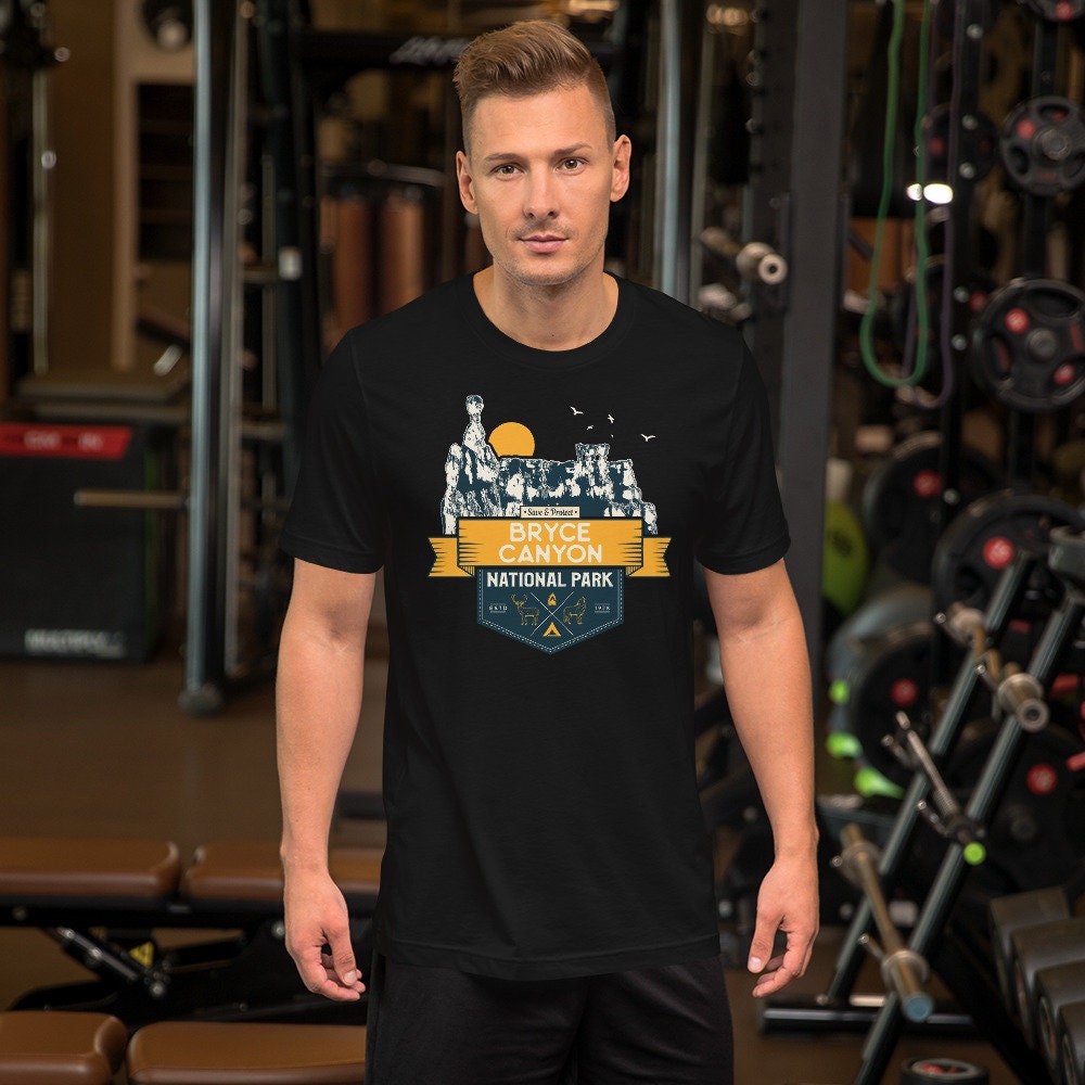 Bryce Canyon National Park Unisex T Shirt Graphic Tee – Warm & Stylish · Perfect For Daily Wear