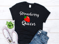 Strawberry Queen Shirt Sweet Strawberry Shirt Summer Fruit Shirt Sweet Strawberries Gift Sweet Strawberry Girl Gift Woman Shirt Graphic Tee – Premium Graphic · Perfect For Daily Wear