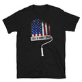 This Is How I Roll Painter US Flag Craftsman Short Sleeve Unisex T Shirt Graphic Tee – Fan Favorite · Must-Have Style