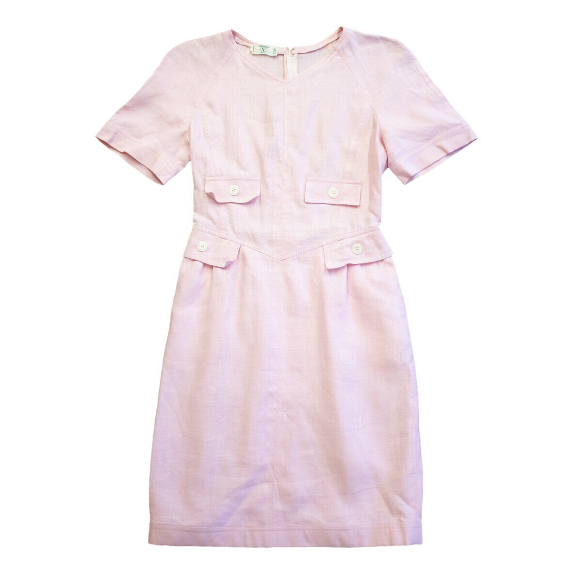 Valentino Pink Dress Vintage Italian Luxury Designer High End Fashion VTG Graphic Tee – Bold Style · Trending Graphic Apparel
