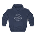 Utah Hoodie Forest Mountain Unisex Utah Sweatshirt Personalization Available Hoodie – Aesthetic Look · High-Quality Print
