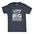 Rude Hunting Shirt Deer Hunting Shirt Hunter Shirt Mens Funny Shirt Funny Shirts for Men I Like Big Bucks and I Cannot Lie Realistic Graphic Tee – Premium Graphic · Trending Graphic Apparel