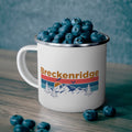 Breckenridge Colorado Camp Mug 12oz Mountain Sunset Enamel Campfire Breckenridge Mug Personalization Available Graphic Tee – Cozy Vibes · Great Gift For Fans