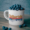 Telluride Colorado Camp Mug 12oz Mountain Sunset Enamel Campfire Telluride Mug Personalization Available Graphic Tee – Everyday Comfort · Must-Have Style