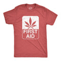 First Aid Weed Sarcastic Weed Shirt Funny Pot Tee Funny Mens Marijuana Shirts Cannabis Smoker Shirts Weed Tshirts Funny Weed Shirts Graphic Tee – Everyday Comfort · Must-Have Style