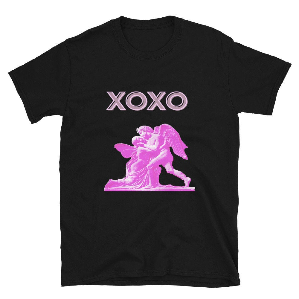 Kiss Hug Kiss Hug Short Sleeve Unisex T Shirt Graphic Tee – Warm & Stylish · Great Gift For Fans